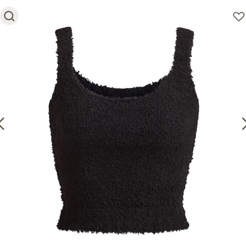 SKIMS Cozy Knit Onyx Tank